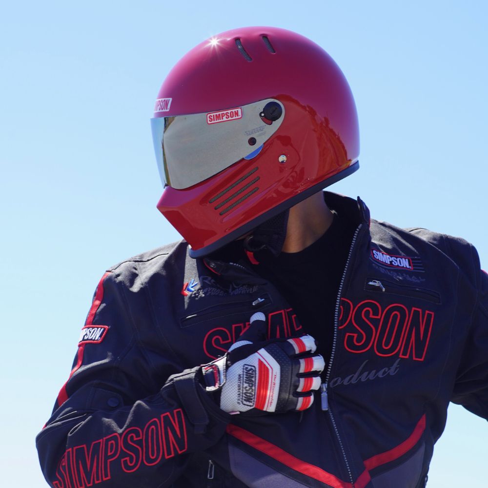 SIMPSON BANDIT Pro レッド | SIMPSONヘルメット公認オンラインストア