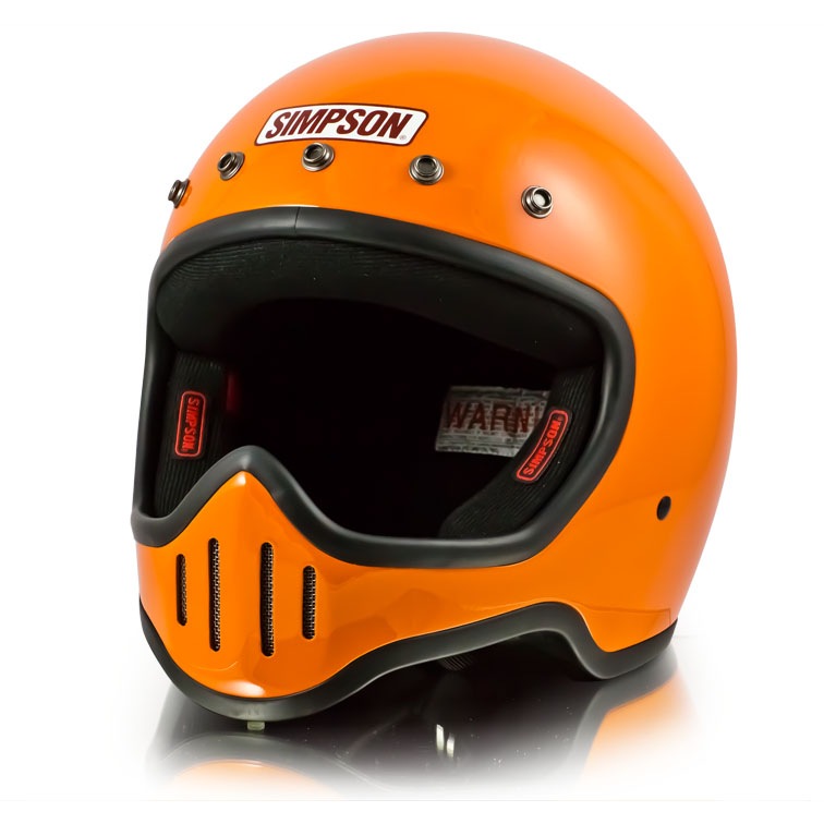 SIMPSON M50 オレンジ | SIMPSONヘルメット公認オンラインストア