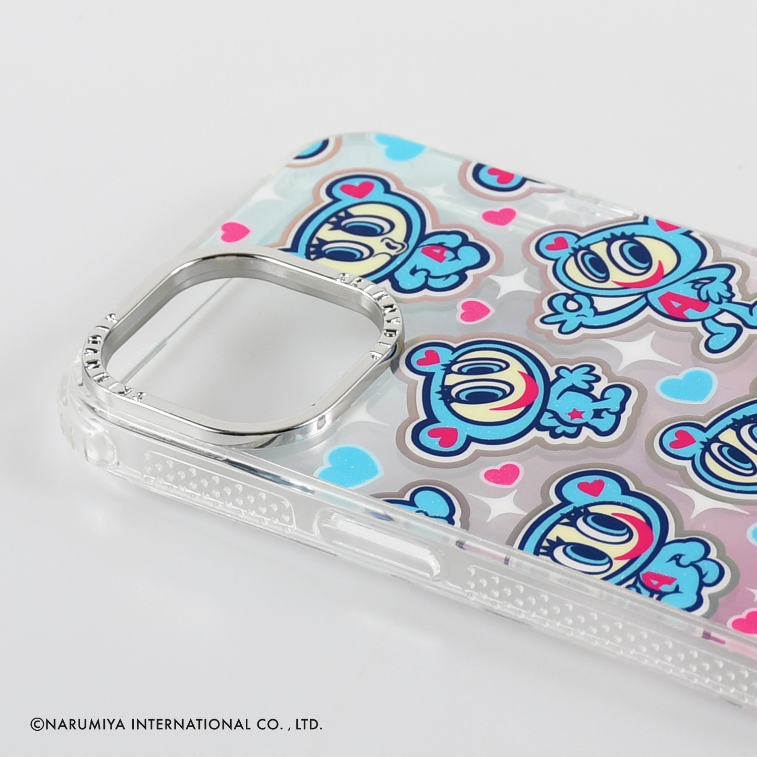 iPhone14/15/16シリーズ用 ケースエンジェルブルー リピート | iPhone