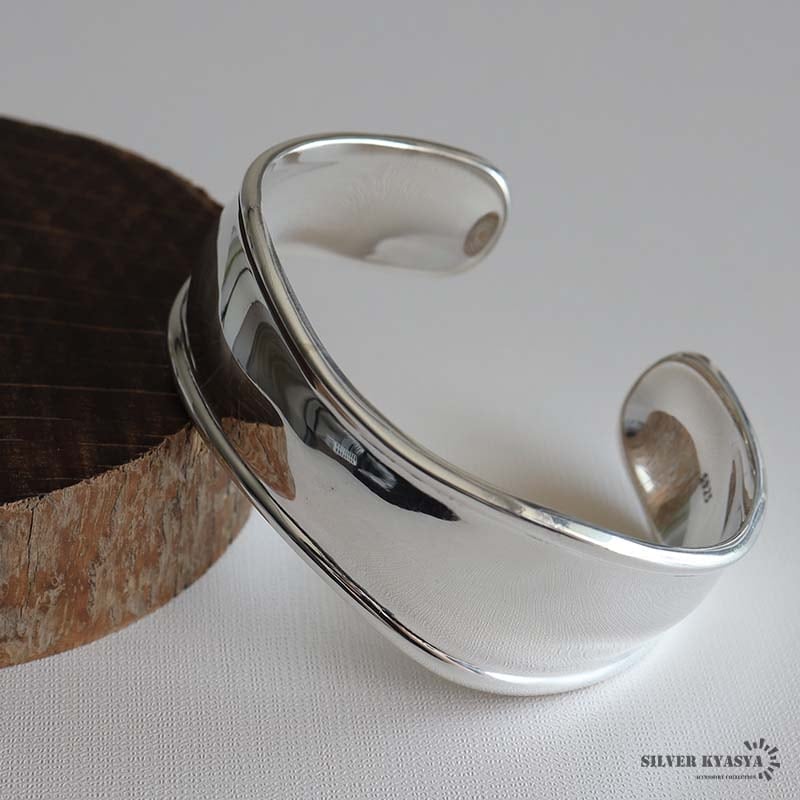 シルバー925 ボーンカフバングル [cb072] | スタイルで探す,シンプル