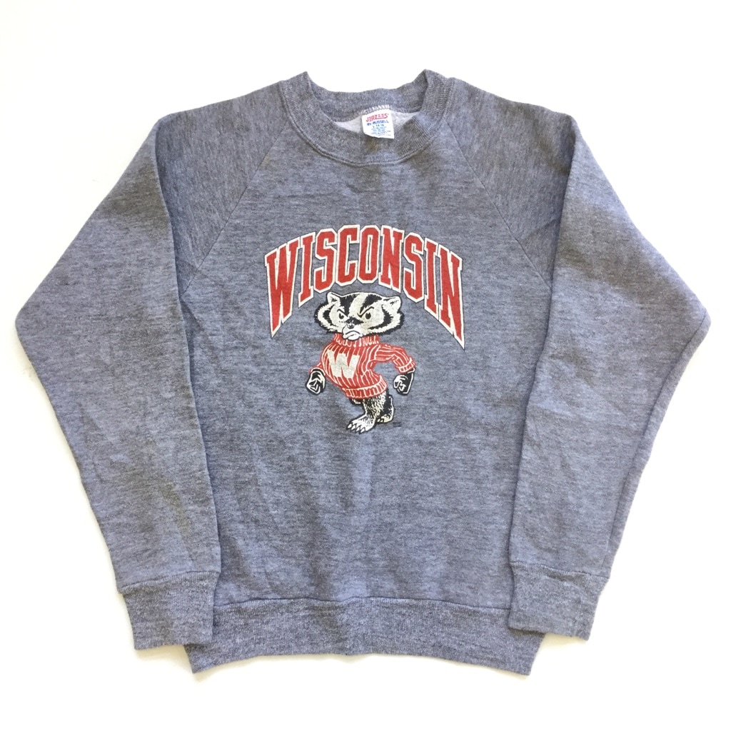 WISCONSIN ウィスコンシン カレッジ アメリカ直輸入 プリント