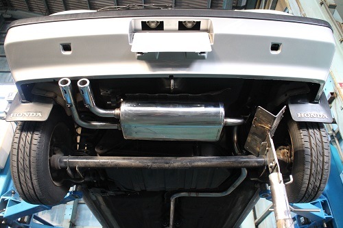 ホンダ ワンダーシビック ワンオフマフラー 【型式：E－AH