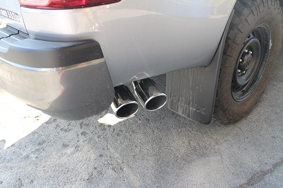 125ハイラックス　サイド出し　右出し　サクソン　マフラー　車検適合 125ハイラックス サイド出し 右出し サクソン マフラー 車検適合