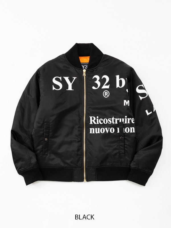 SEPARATE GRAPHIC MA-1 | TOPS,OUTER WEAR | 【公式】SY32 by SWEET