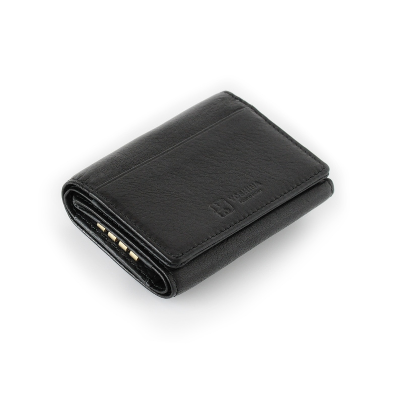 三つ折り財布（ブラック） | 三つ折り財布 | YOSHINA