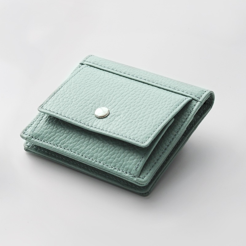 二つ折り財布(ミントブルー） | 二つ折り財布 | YOSHINA
