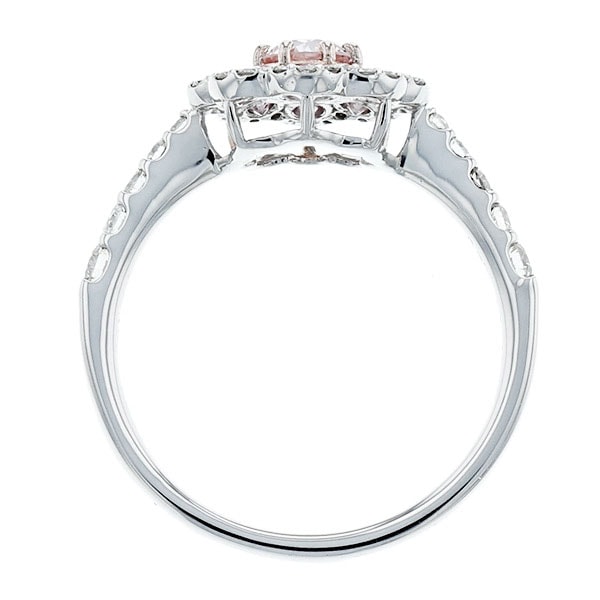 アーガイル産 産地証明書付 ピンクダイヤモンド リング 0.349ct SI2