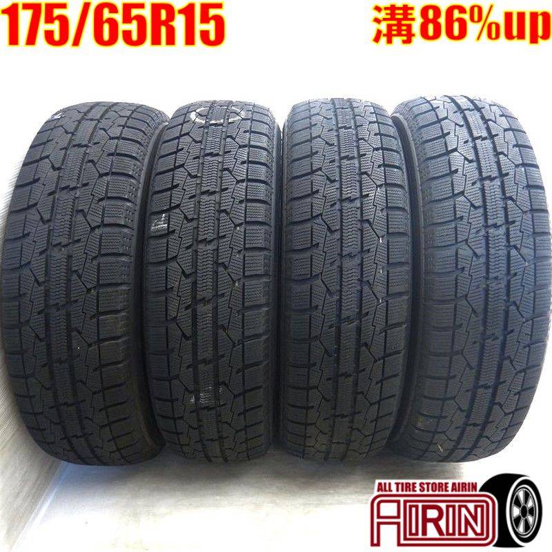 中古 175/65R15 トーヨー オブサーブ ガリットギズ 4本セット<BR