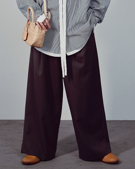 POINT2倍】【23AW】【Rich I/リッチアイ】Rich I-04-PT-01 TUCK WIDE