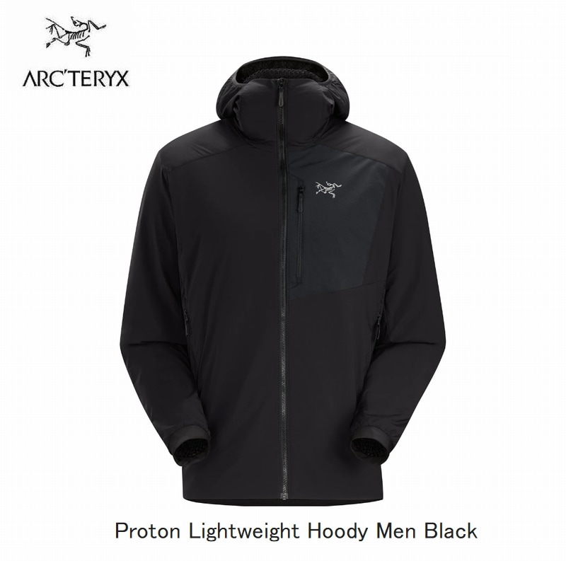 ARC'TERYX Proton Lightweight Hoody 黒 L アークテリクス ARC'TERYX