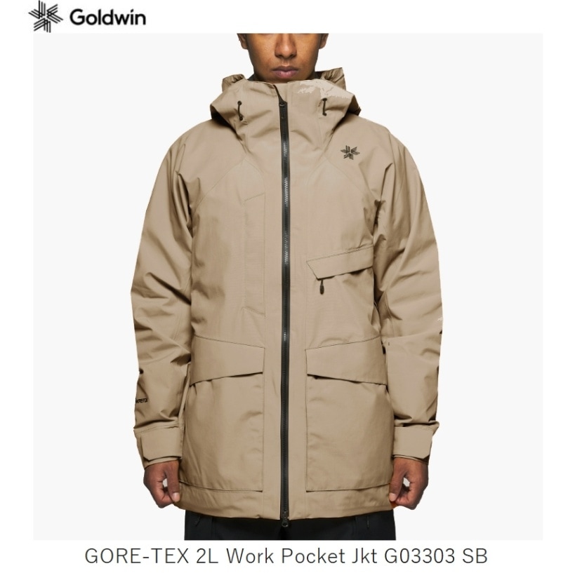ゴールドウイン スキーウェア 2024 GOLDWIN GORE-TEX 2L Work Pocket
