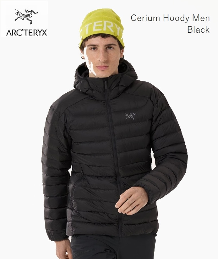 アークテリクス ARC'TERYX Cerium Hoody Men Black X00000731302