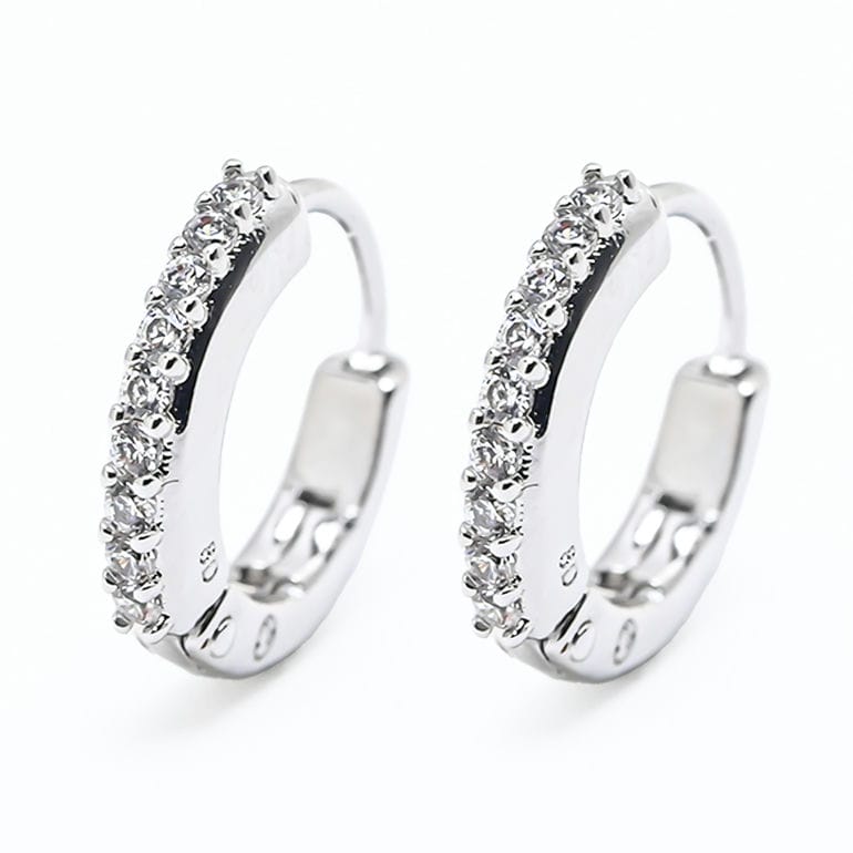 スワロフスキー SWAROVSKI ピアス Matrix マトリックス フープピアス