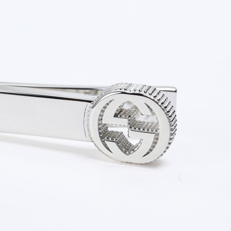 グッチ GUCCI ネクタイピン メンズ インターロッキングG タイバー