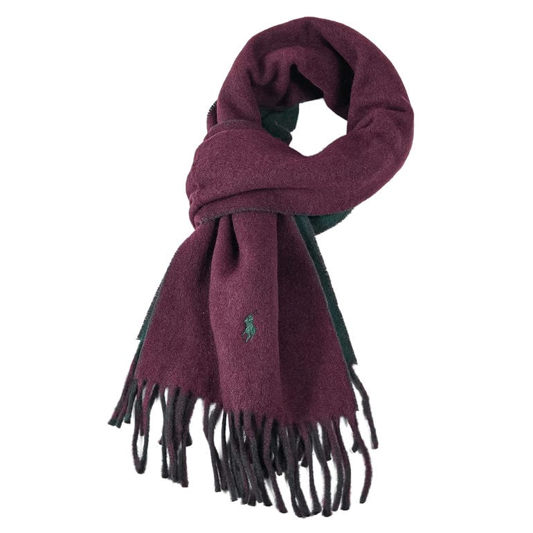 ポロ ラルフローレン POLO RALPH LAUREN マフラー リバーシブル メンズ