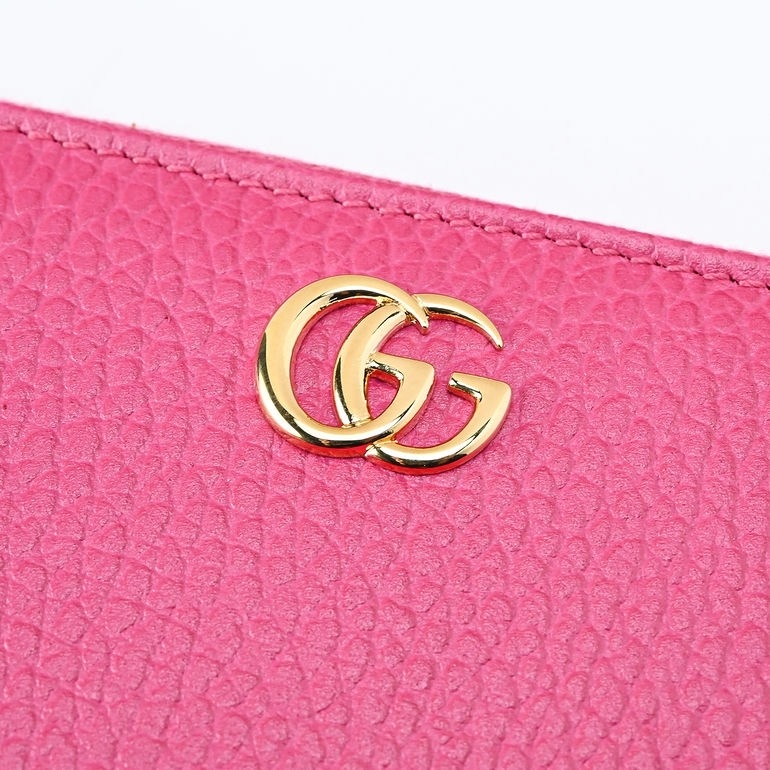 グッチ GUCCI 長財布 ラウンドファスナー レディース プチ マーモント