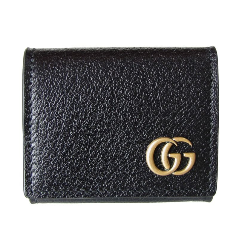 グッチ GUCCI メンズ コインケース 小銭入れ GGマーモント ブラック