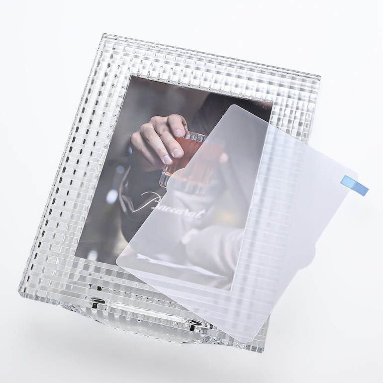 バカラ 名入れ対応 Baccarat フォトフレーム EYE アイ 写真立て