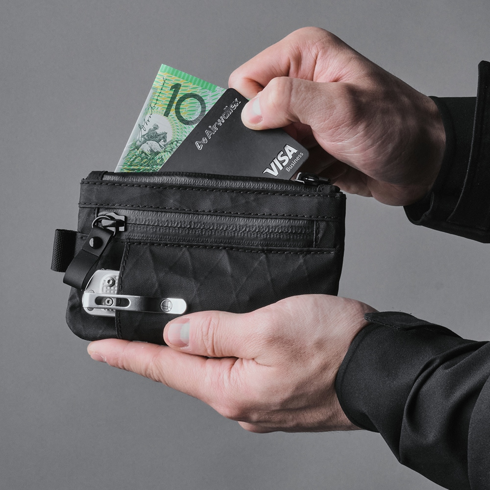 ZIP CARDHOLDER X-PAC | ACCESSORIES | 【公式】ALPAKA (アルパカ)