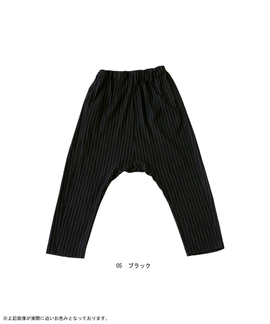 DEVOA サルエル ストライプ リブパンツ DEVOA サルエルストライプ