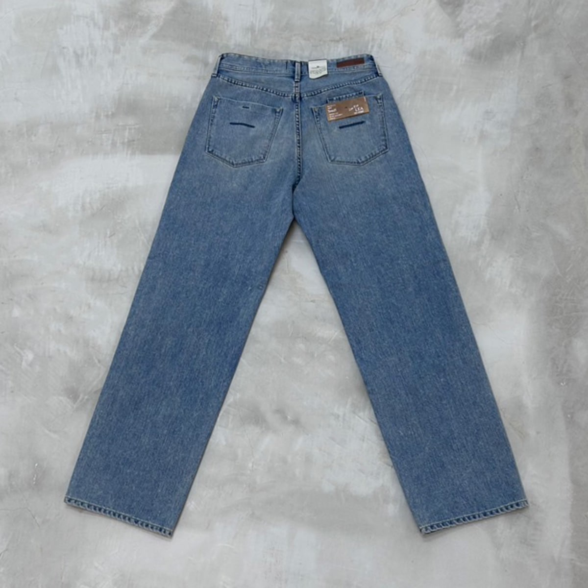 YANUK ヤヌーク】Low Rise Trick Denim ボーイズストレート LEA の通販