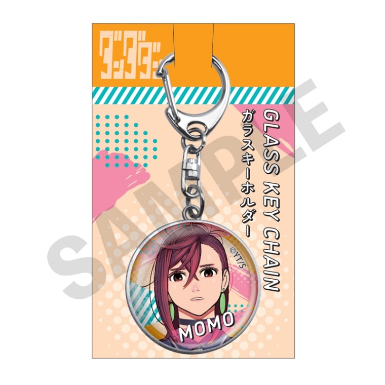 ダンダダン ガラスキーホルダー 3. 綾瀬桃 | 作品タイトル：タ行