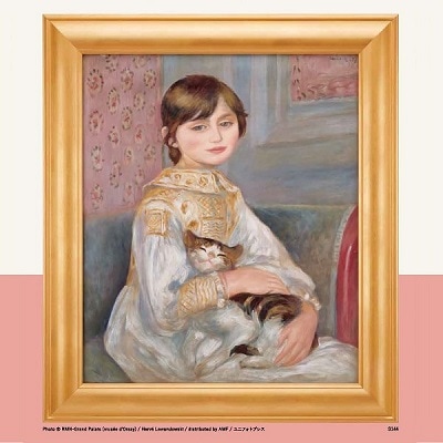 ルノワール「ジュリー・マネ（猫を抱く子ども）」｜エンディショップ