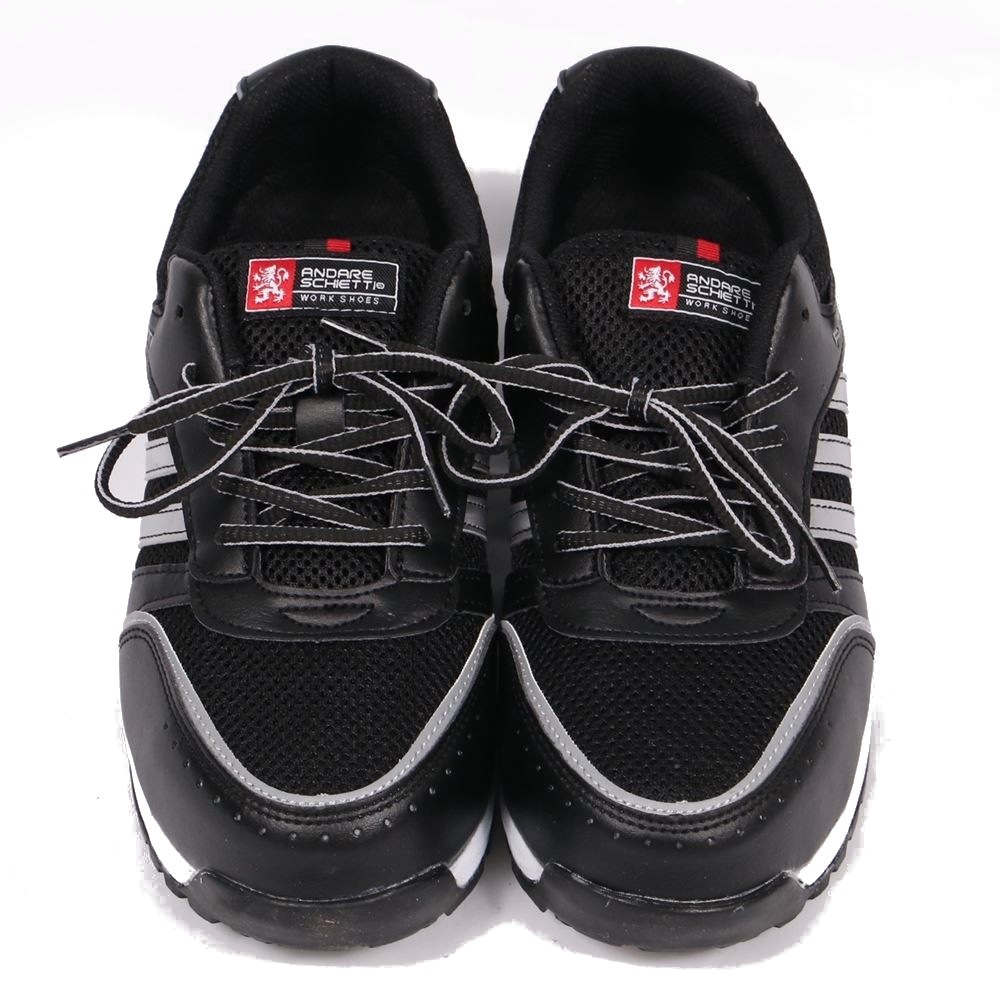 アンドレスケッティ セーフティスニーカー JSAA 高通気メッシュ 耐滑