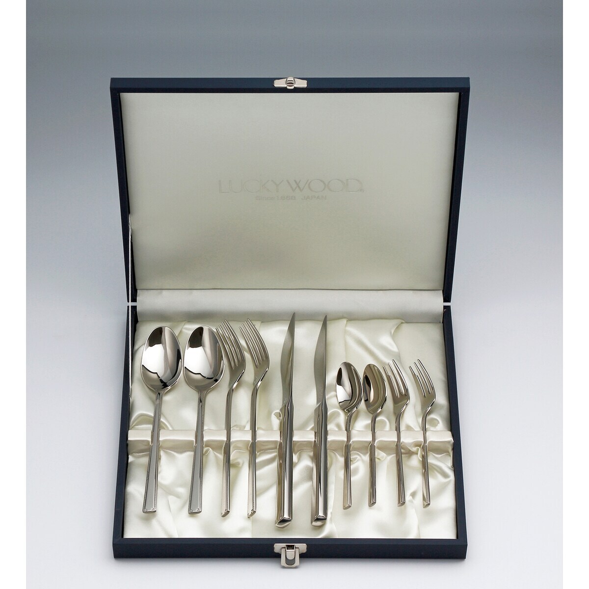 送料無料】ラッキーウッド マリール ディナーセット ステンレス 25pc 5