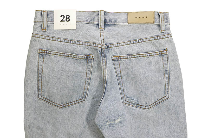mnml B424 PATCH FLARE DENIM (D387:BLUE) | Brand,M-R,mnml