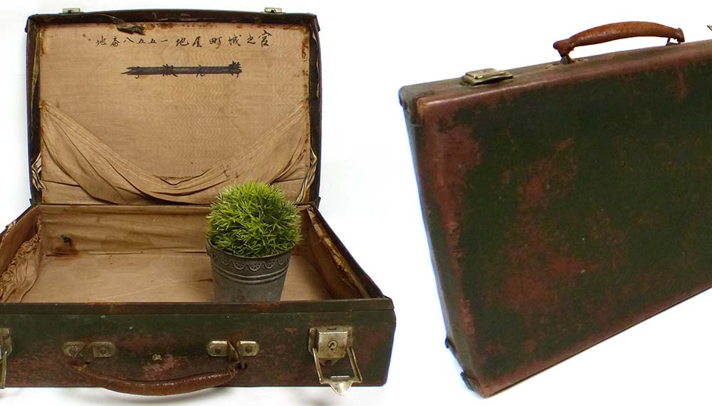 昭和レトロ 1930-40年代頃 ヴィンテージ ミニ スーツケース / トランク