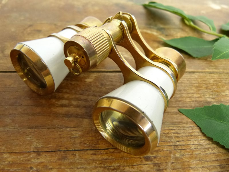 アンティーク双眼鏡／ビンテージ望遠鏡 インテリア置物】 【公式通販】