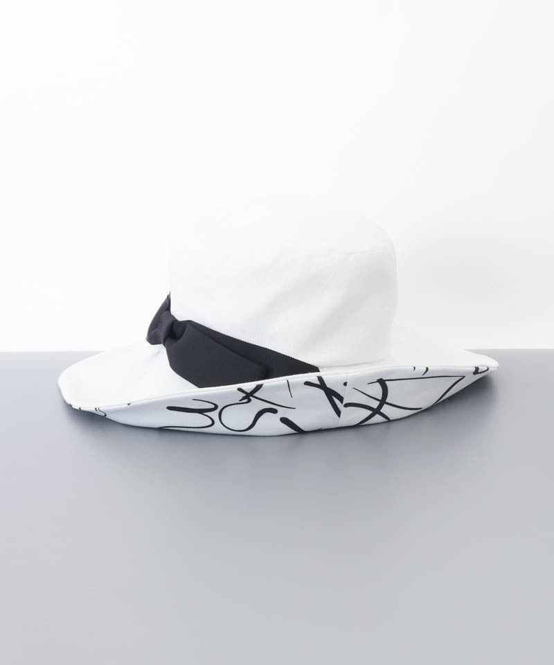 キナリノ掲載商品【 Beaurance （ビューランス）】つば裏プリント