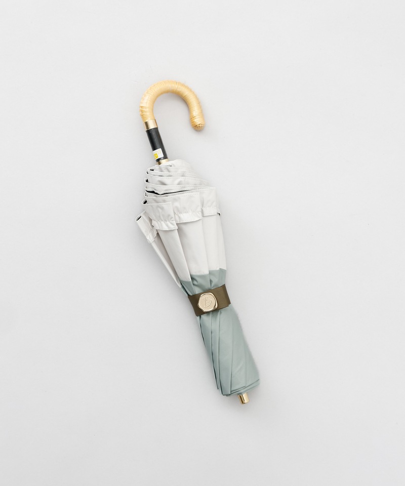 Beaurance （ビューランス）】バイカラーフリル晴雨兼用パラソル