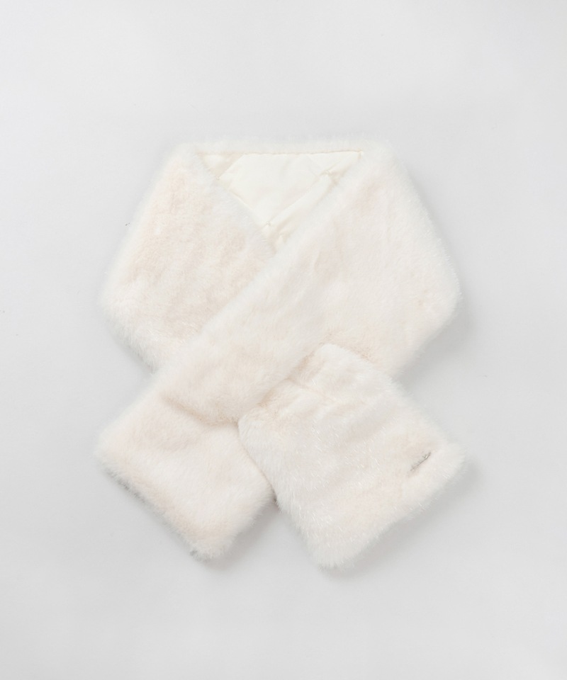 ANTEPRIMA（アンテプリマ）】エコファー差込みマフラー(WASH)ANTEPRIMA