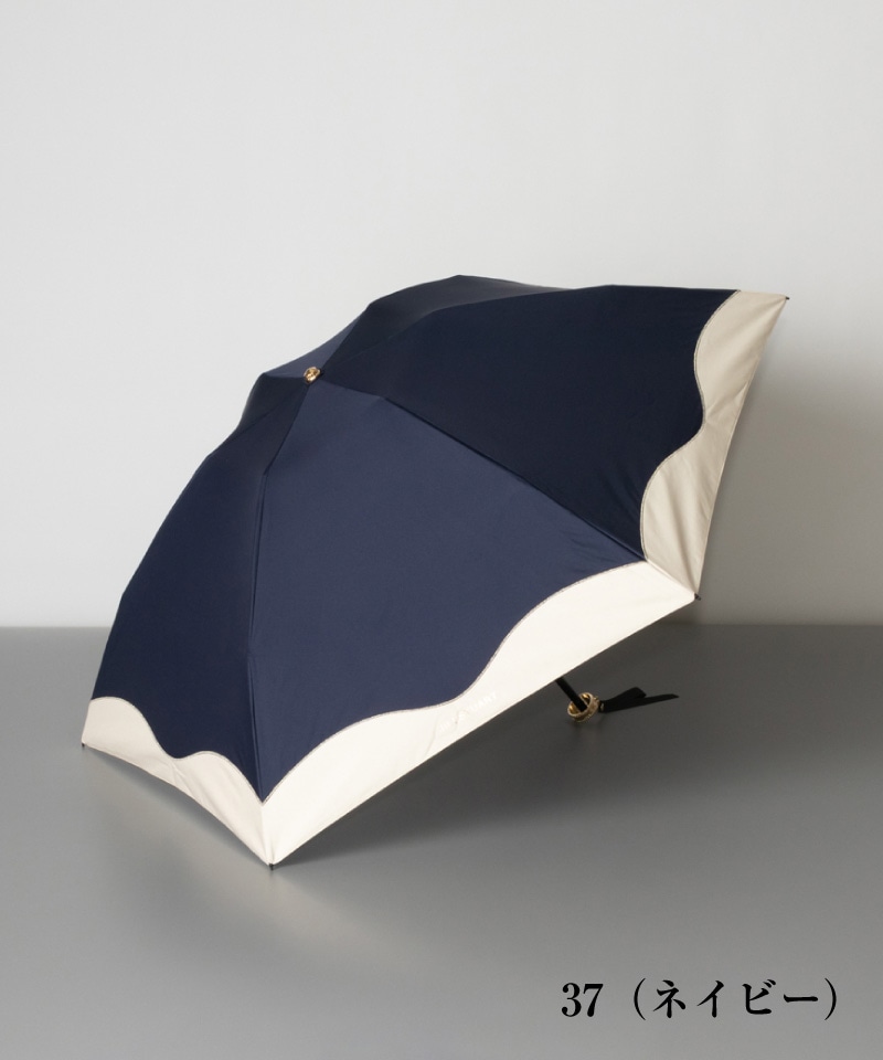 JILL STUART（ジル スチュアート）】 バイカラー柄 晴雨兼用傘