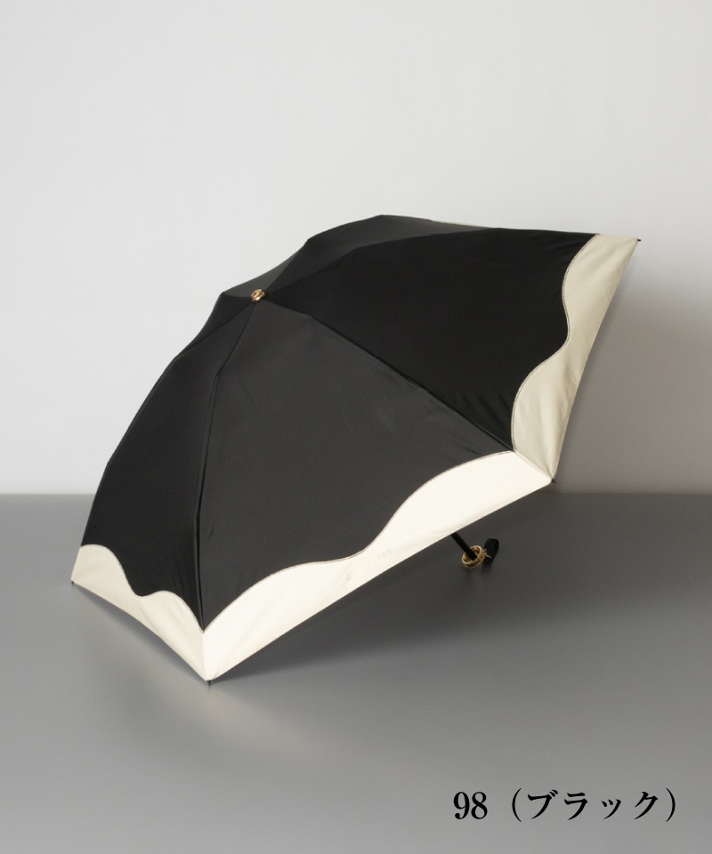 JILL STUART（ジル スチュアート）】 バイカラー柄 晴雨兼用傘