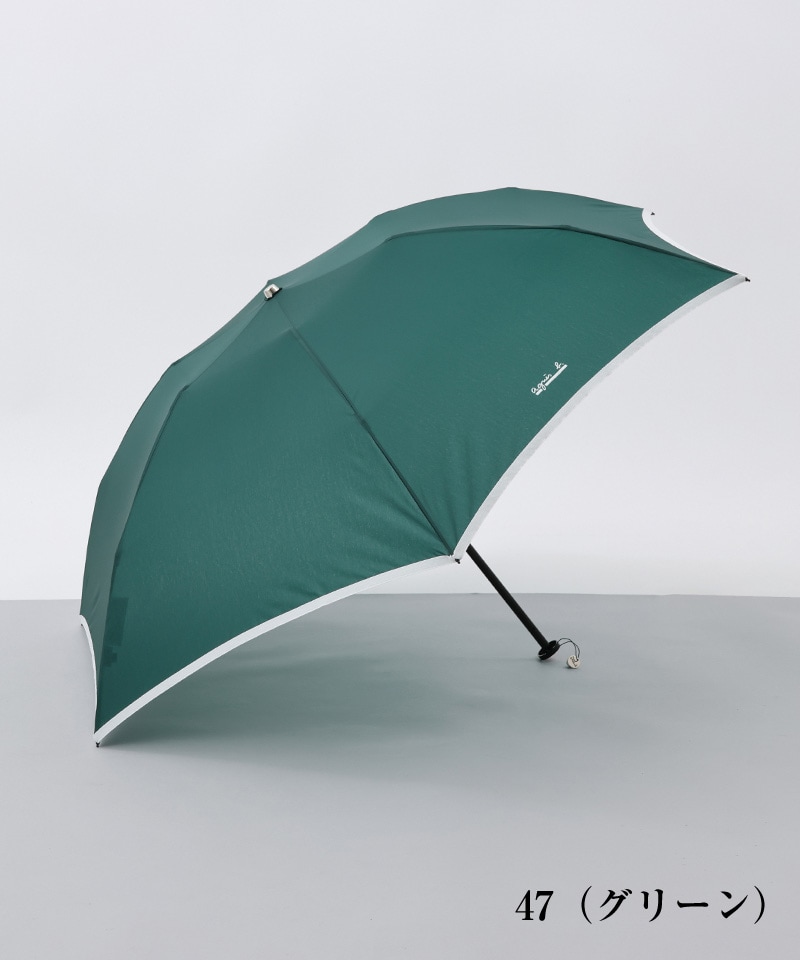 agnes b.（アニエスベー）】無地雨傘(折りたたみ）agnes.b｜オーロラ