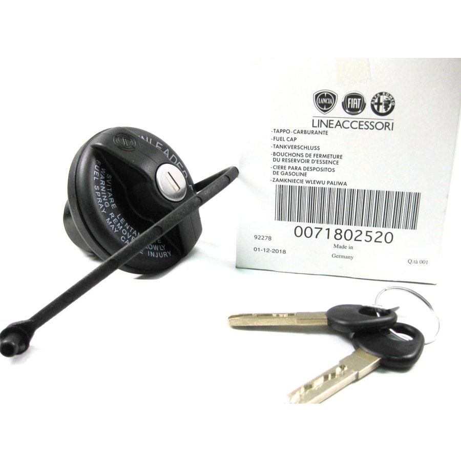 純正 フューエルタンクキャップ キー付き 71802520 FIAT フィアット
