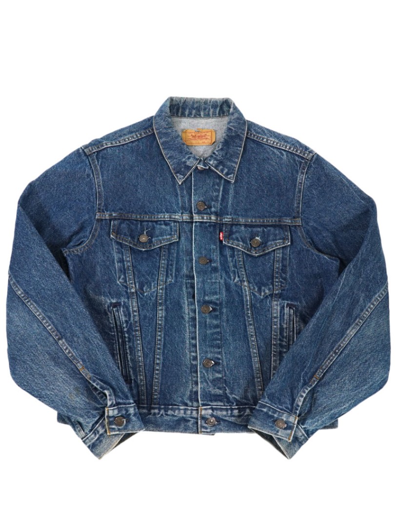 80's Levi's 71506 デニムジャケット 4ポケット 良雰囲気 表記(46L