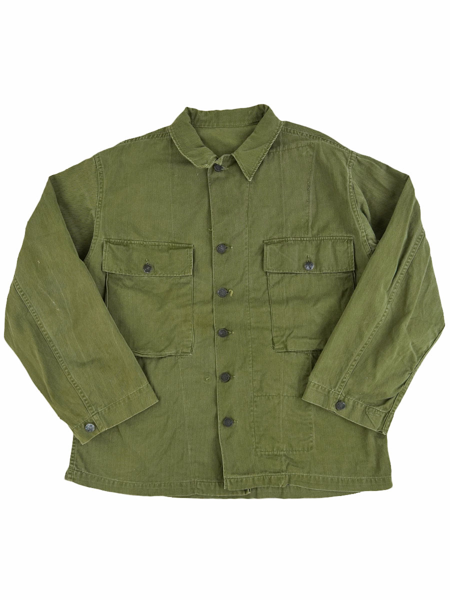 40's U.S.ARMY M-43 HBTジャケット 13スターボタン 実寸(40位) | SOLD