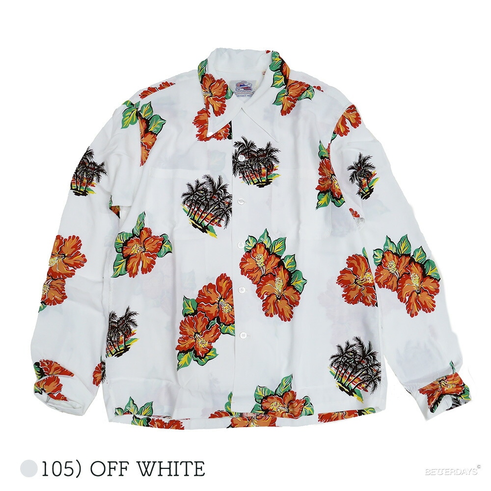 SALE／20%OFF】アロハシャツ 長袖 サンサーフ DUKE KAHANAMOKU SPECIAL