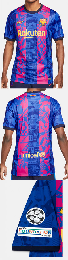 FCバルセロナ 2021-22 サードユニフォーム(CL)