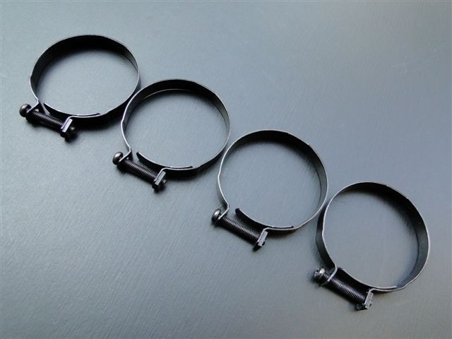 Z400GP 純正キャブインシュレーターバンド(4個) | KAWASAKI,Z400GP