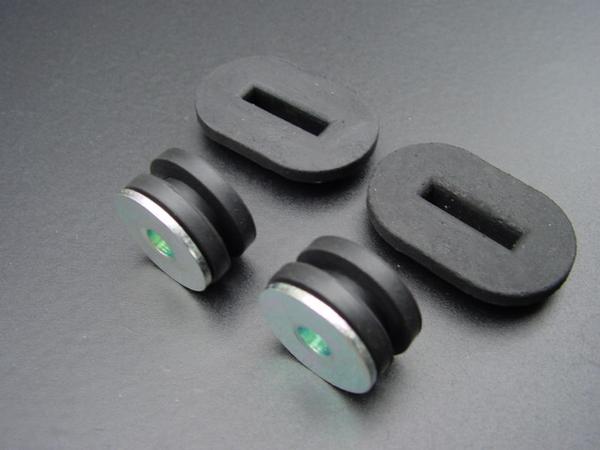 Z400FX 純正テールカウル取付ダンパーゴム+カラー | KAWASAKI,Z400FX