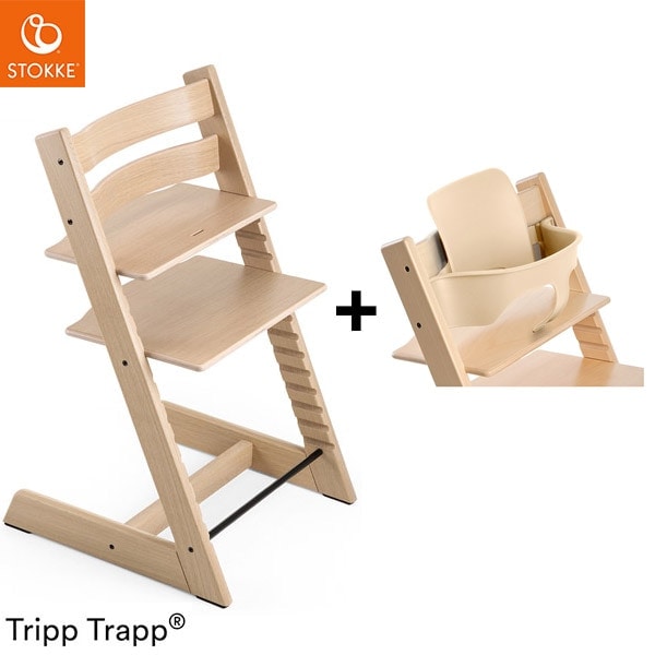 ストッケ(STOKKE)｜トリップトラップ｜チェア＆ベビーセット｜オーク