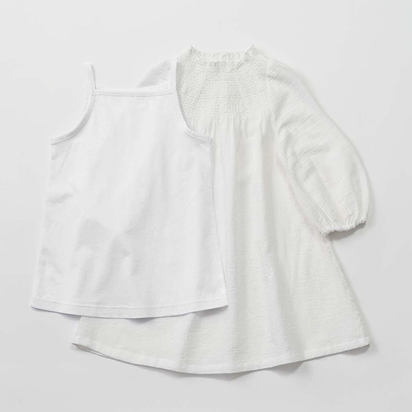 MARLMARL マールマール ドレス (70-90cm) / シャーリングホワイト