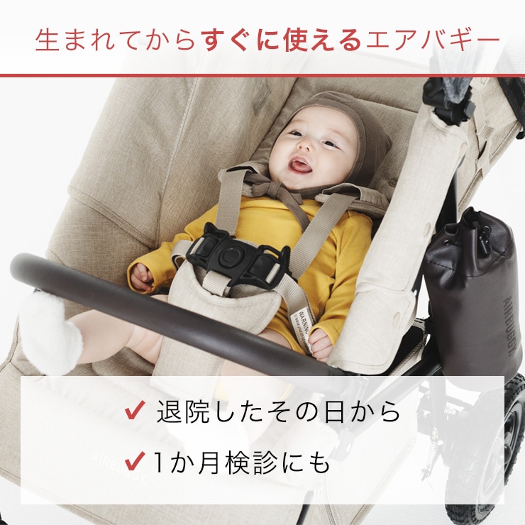 エアバギー AirBuggy ココ ブレーキ フロムバース アースサンド 通販