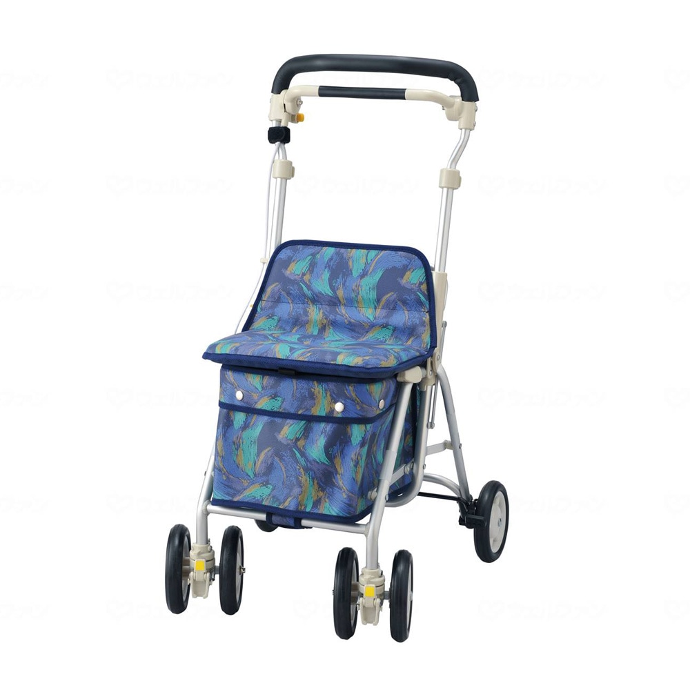 ヘルスバッグ ライトミニM ピーコックブルー ｜ シルバーカー・歩行器