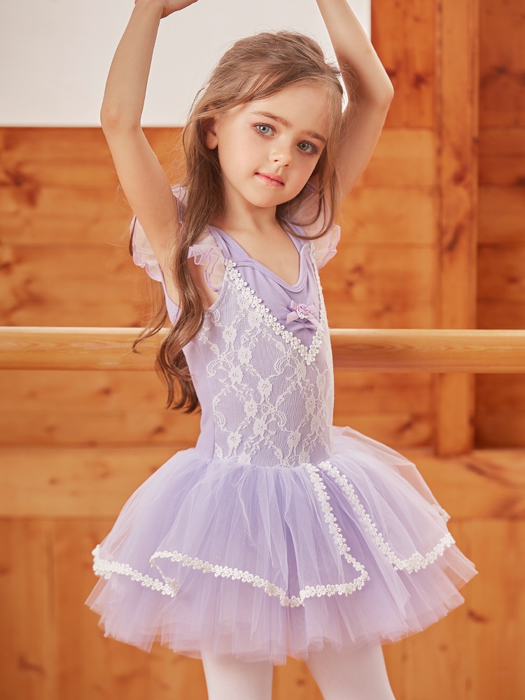 スカート付レオタード キッズ ジュニア 3色展開 SIK1965 | すべての